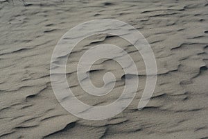 Wind blown beach sand background